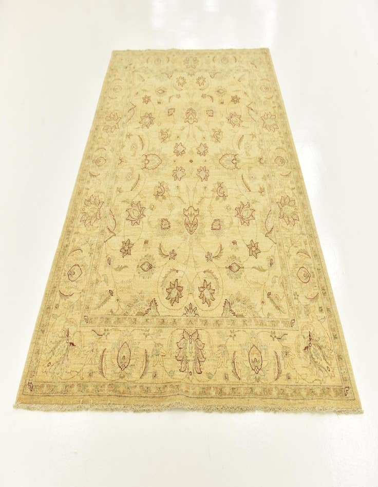 Detail image of 6' 1 x 7' 10  Hand Knotted Peshawar Ziegler Rug