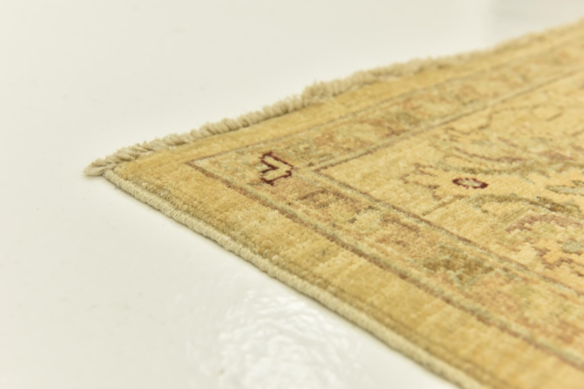 6' 1 x 7' 10 Hand Knotted Peshawar Ziegler Rug