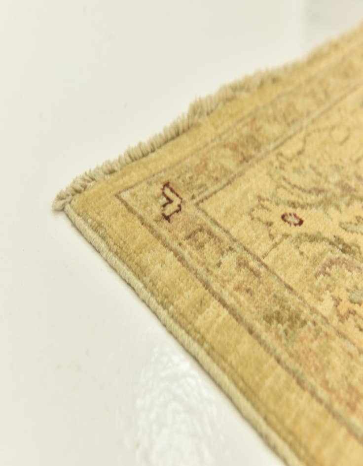 Detail image of 6' 1 x 7' 10  Hand Knotted Peshawar Ziegler Rug