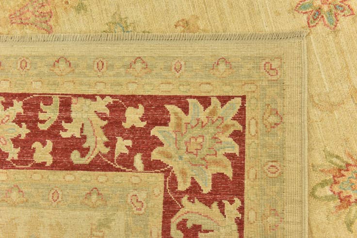 Detail image of 7' x 9' 5 Hand Knotted Peshawar Ziegler Rug