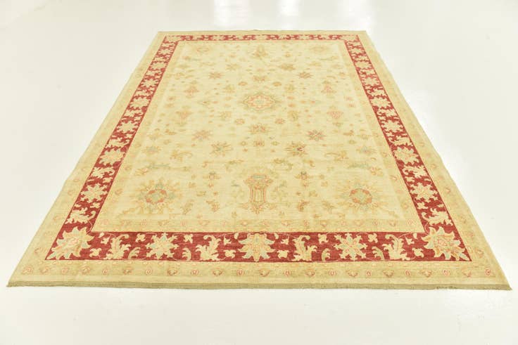 Detail image of 7' x 9' 5 Hand Knotted Peshawar Ziegler Rug