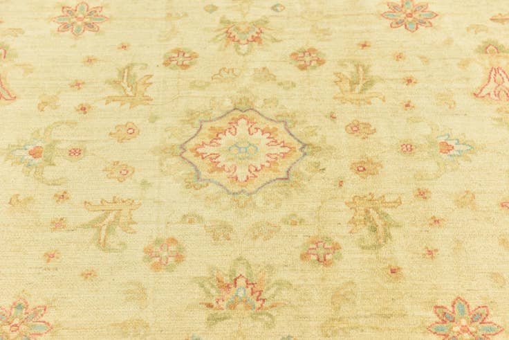 Detail image of 7' x 9' 5 Hand Knotted Peshawar Ziegler Rug