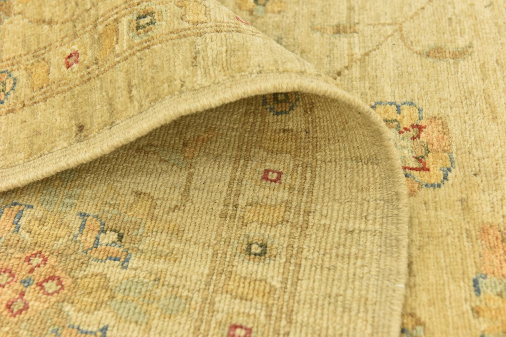 6' 4 x 9' 7 Hand Knotted Peshawar Ziegler Rug