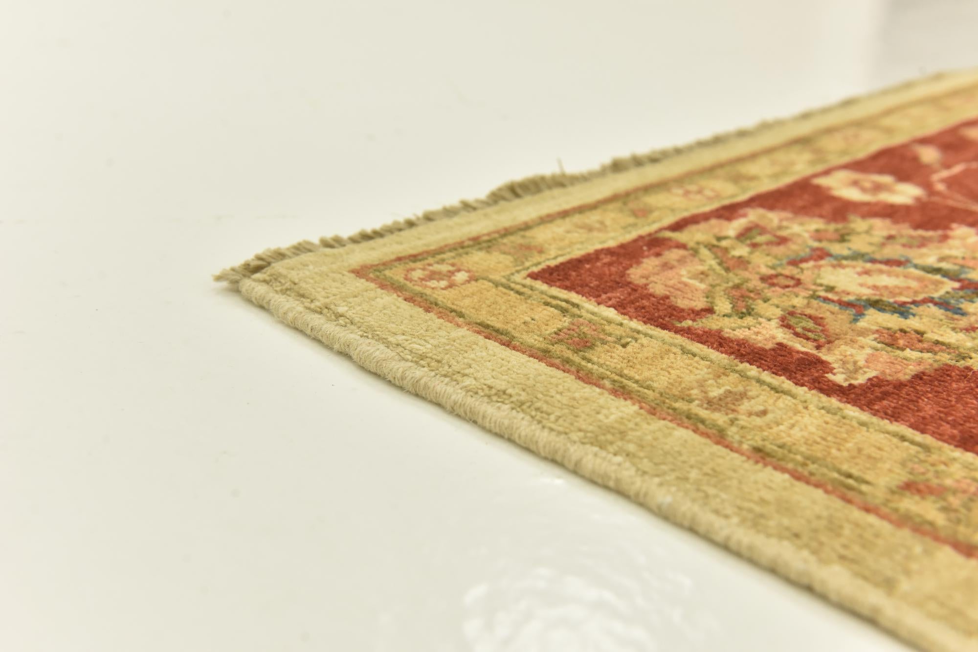 6' 9 x 9' 8 Hand Knotted Peshawar Ziegler Rug