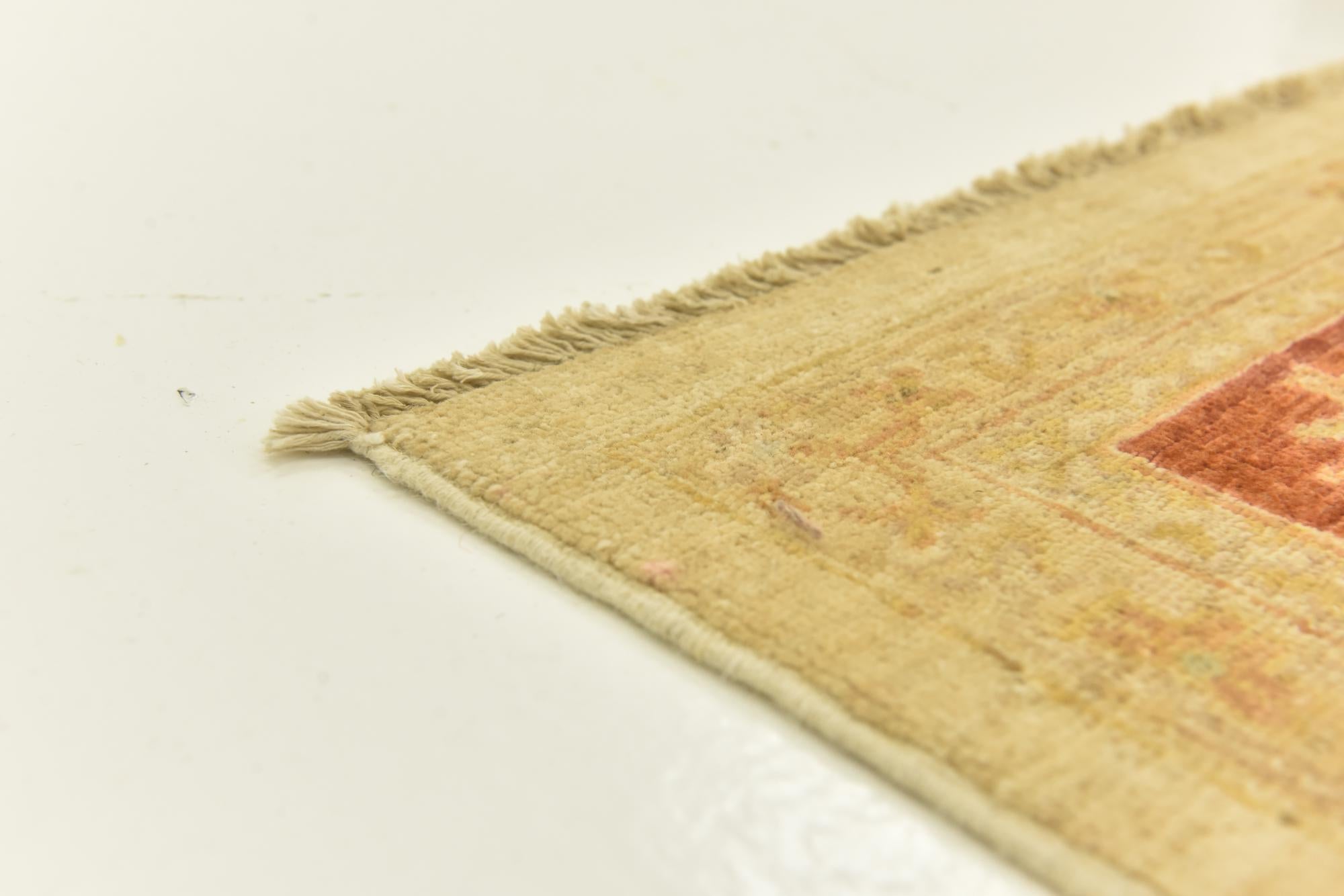 6' 8 x 9' 8 Hand Knotted Peshawar Ziegler Rug
