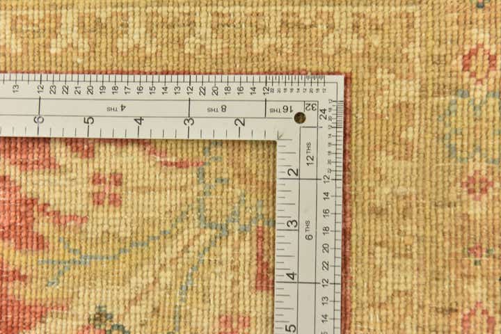 6' 10 x 9' 10 Hand Knotted Peshawar Ziegler Rug