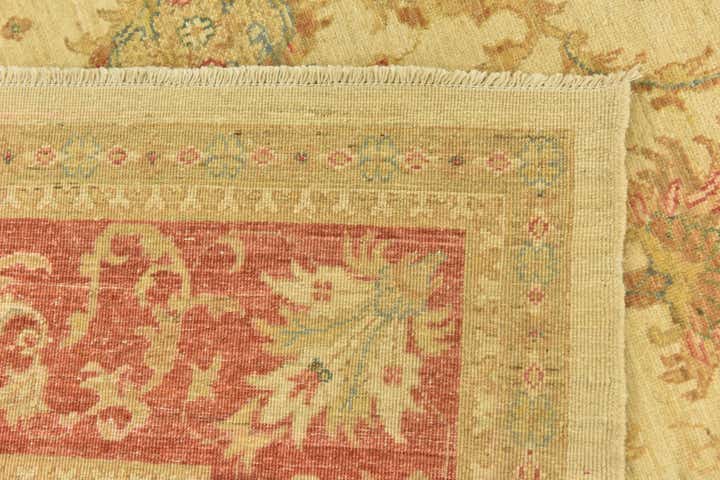 6' 10 x 9' 10 Hand Knotted Peshawar Ziegler Rug