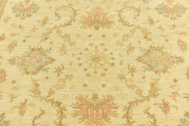 6' 10 x 9' 10 Hand Knotted Peshawar Ziegler Rug