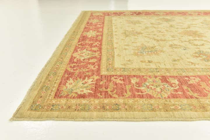 6' 10 x 9' 10 Hand Knotted Peshawar Ziegler Rug