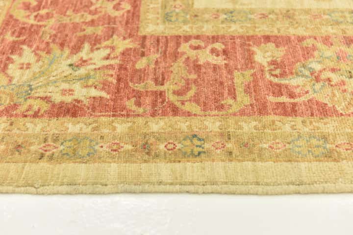 6' 10 x 9' 10 Hand Knotted Peshawar Ziegler Rug