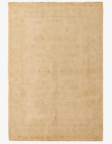 5' 7 x 8' 1 Hand Knotted Peshawar Ziegler Rug