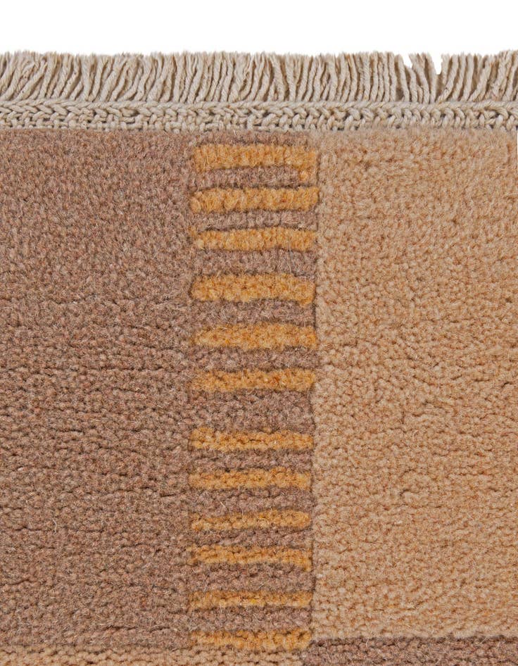 Detail image of 5' 7 x 7' 11  Hand Knotted Tibet Wool Rug