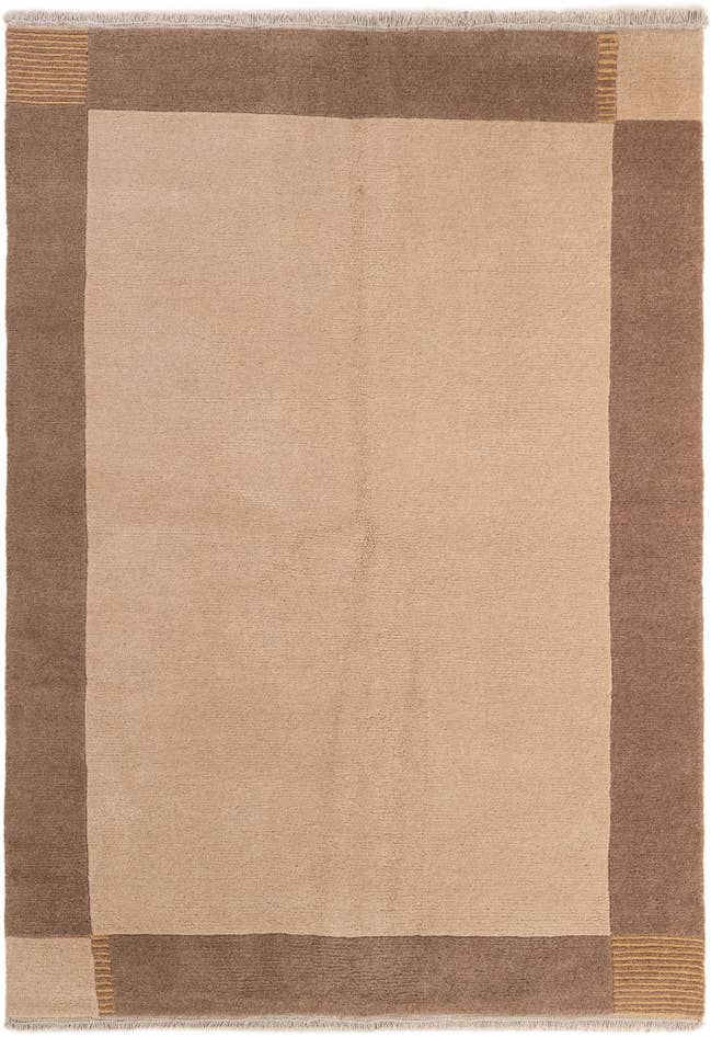 Detail image of 5' 7 x 7' 11 Hand Knotted Tibet Wool Rug