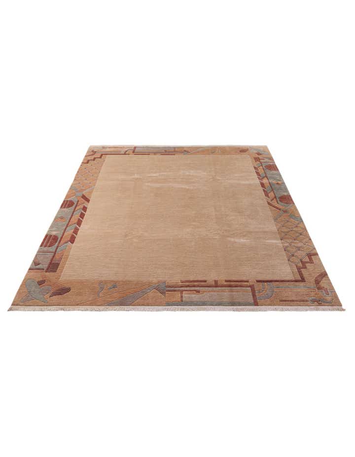 8' 3 x 11' 5 Hand Knotted Tibet Wool Rug