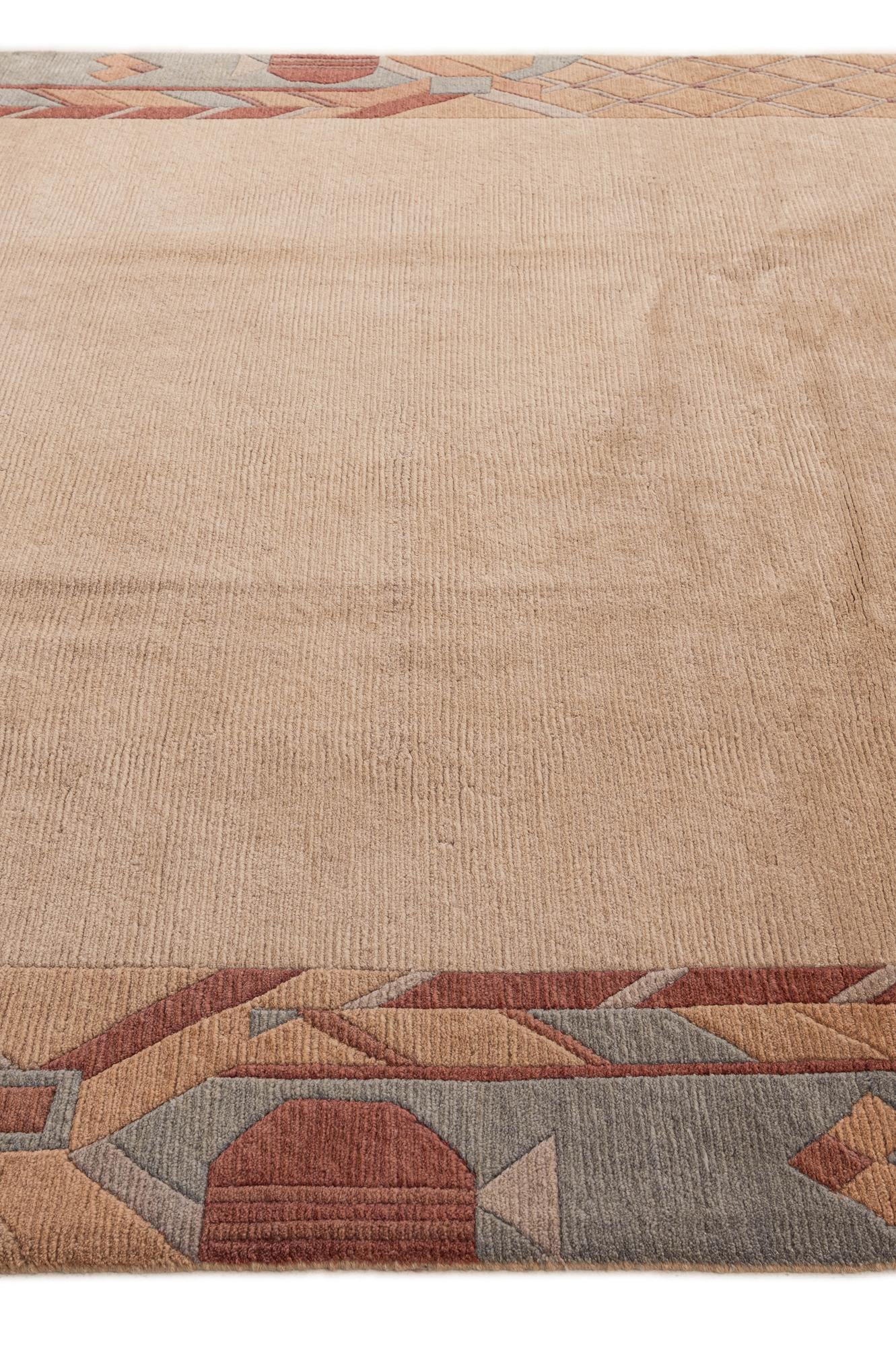 8' 3 x 11' 5 Hand Knotted Tibet Wool Rug