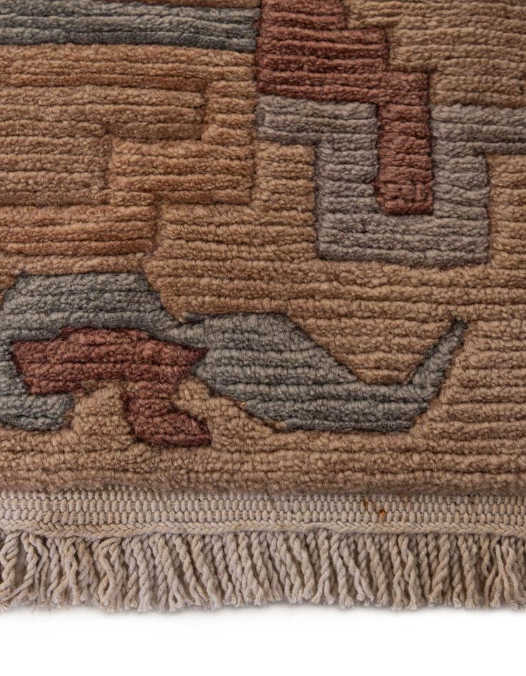 Detail image of 8' 3 x 11' 5  Hand Knotted Tibet Wool Rug