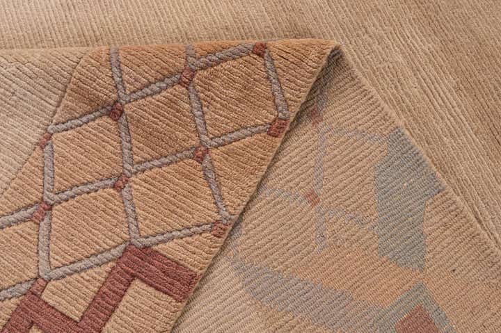 8' 3 x 11' 5 Hand Knotted Tibet Wool Rug