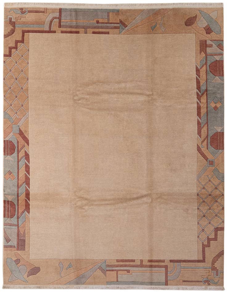 Detail image of 8' 3 x 11' 5 Hand Knotted Tibet Wool Rug