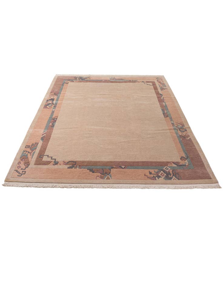 Detail image of 8' 5 x 11' 8 Hand Knotted Tibet Wool Rug