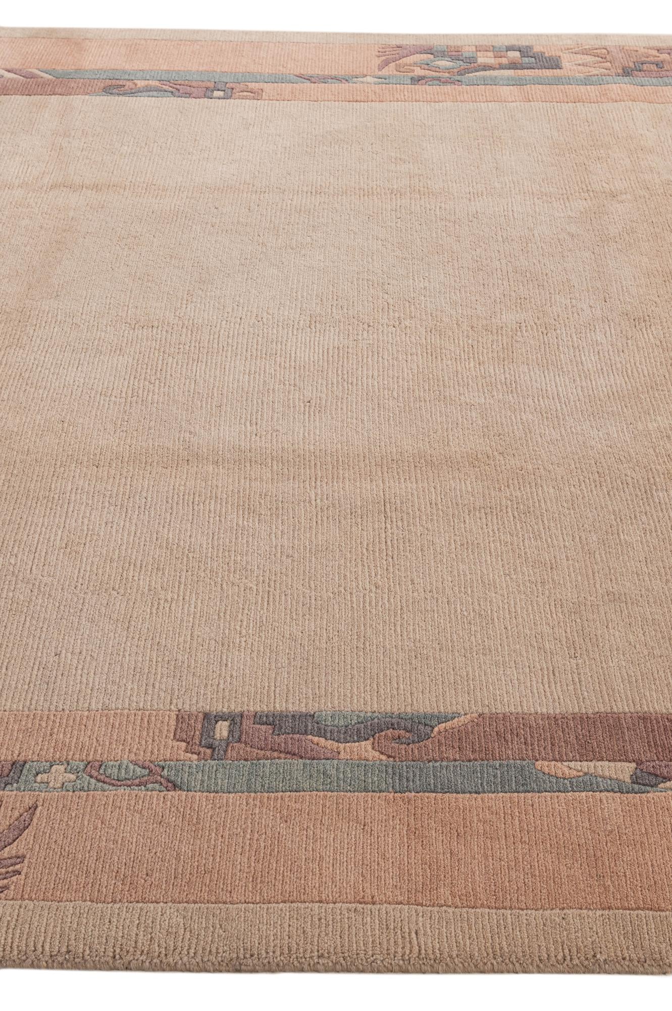 8' 5 x 11' 8 Hand Knotted Tibet Wool Rug