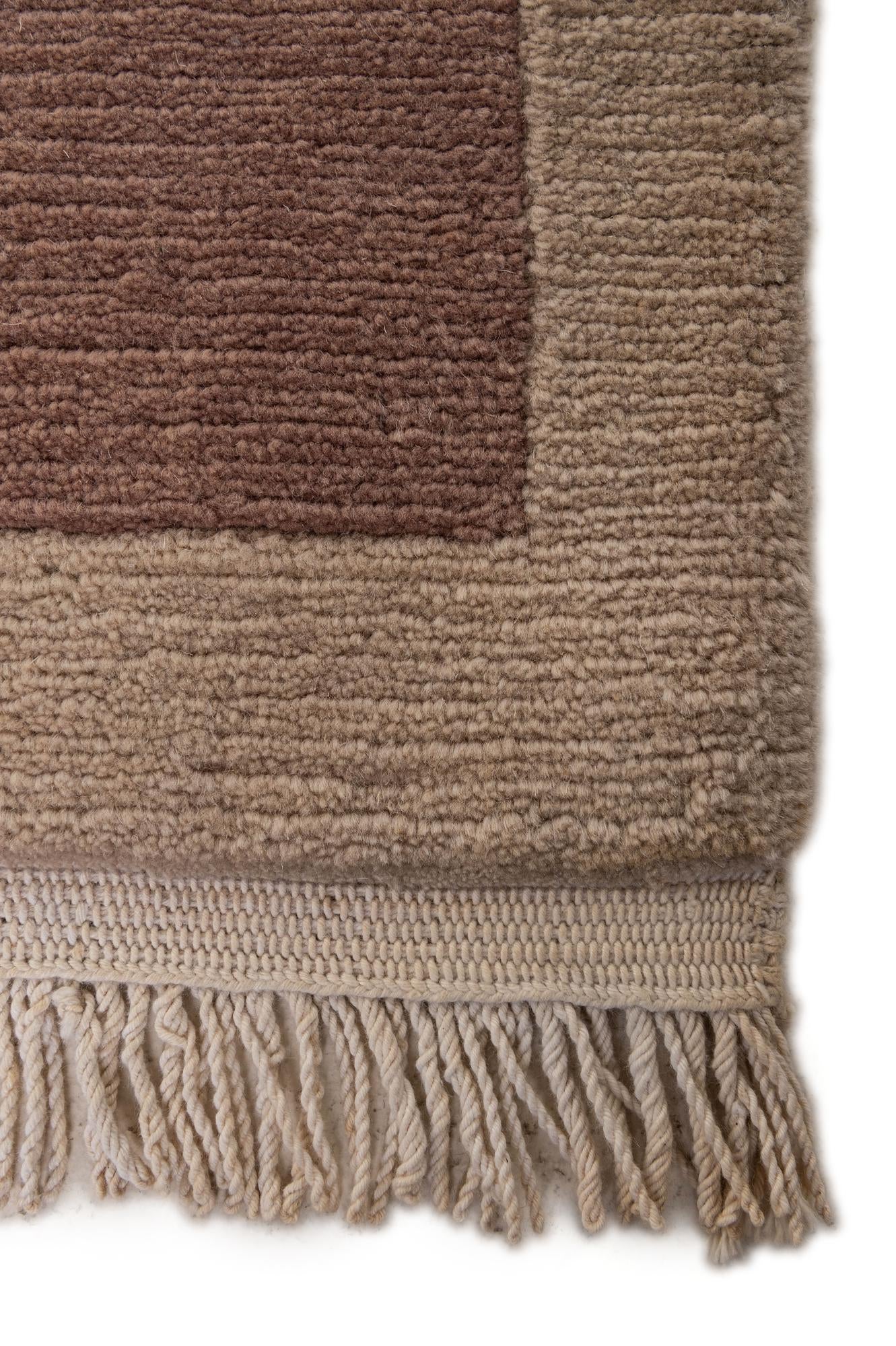 8' 5 x 11' 8 Hand Knotted Tibet Wool Rug