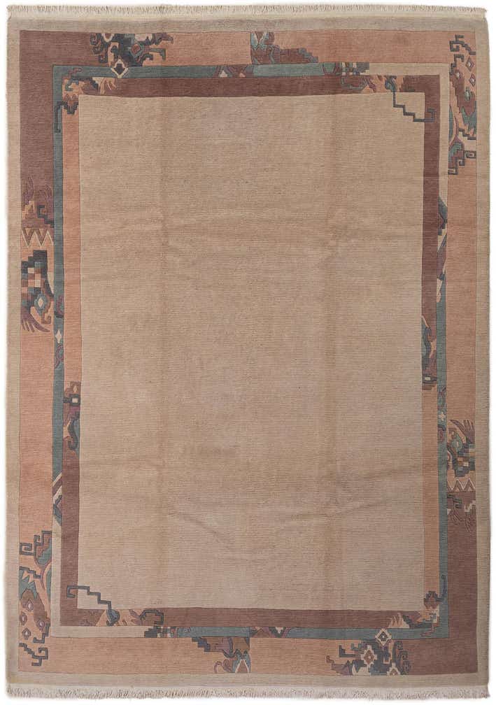 8' 5 x 11' 8 Hand Knotted Tibet Wool Rug