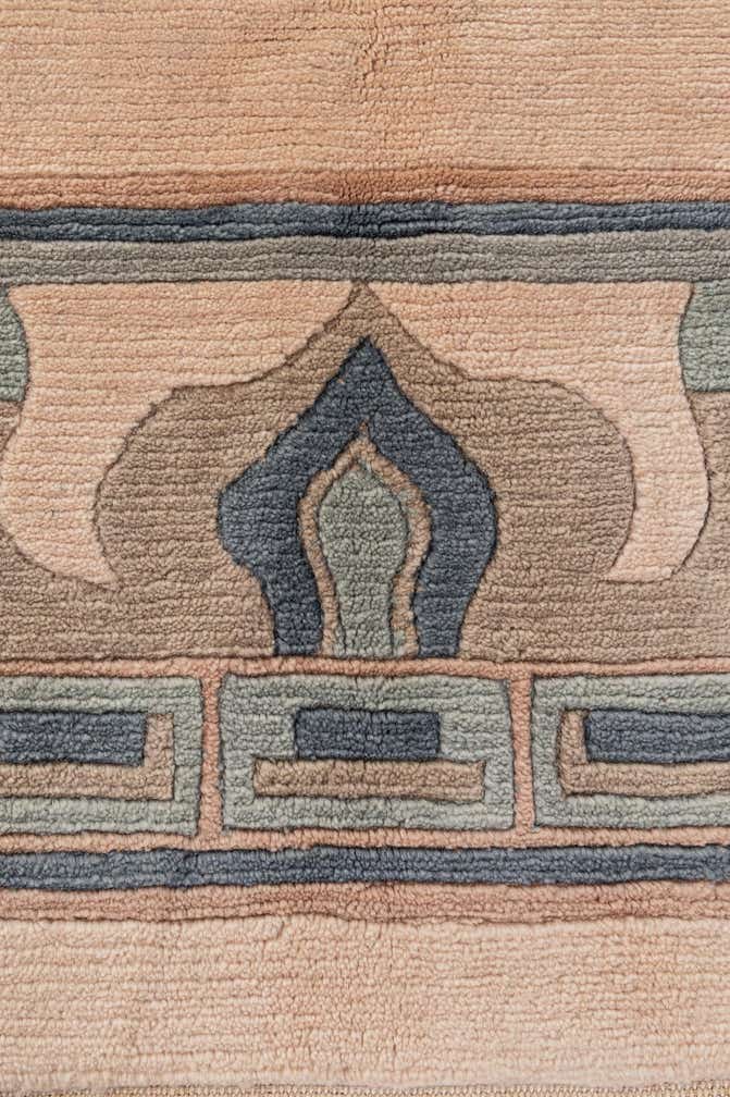 9' 10 x 13' 2 Hand Knotted Tibet Wool Rug
