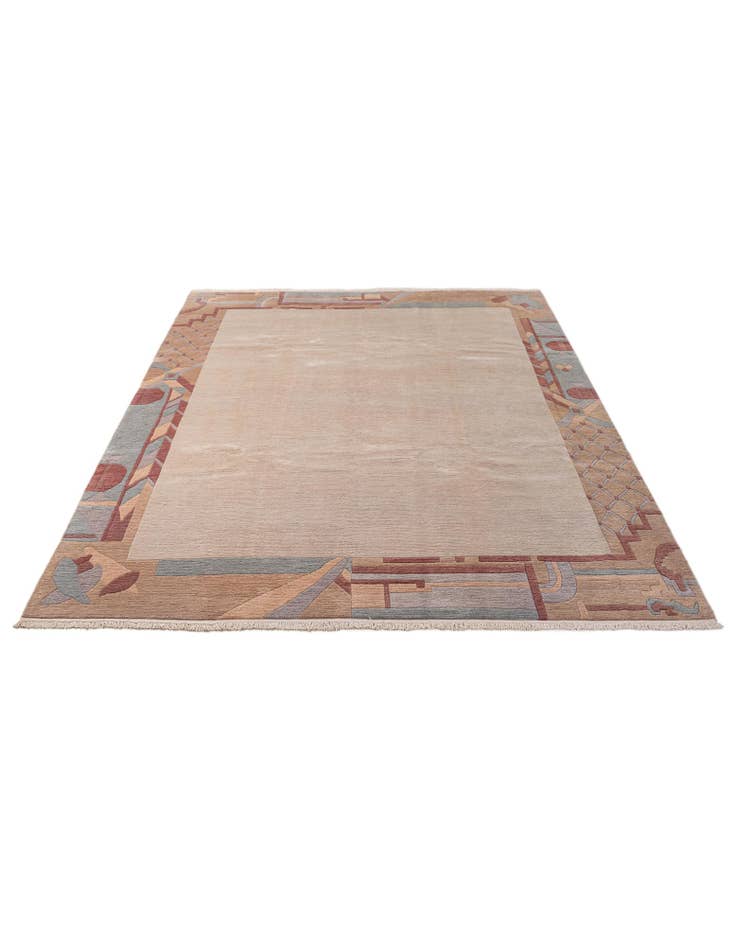 Detail image of 8' 2 x 11' 6  Hand Knotted Tibet Wool Rug