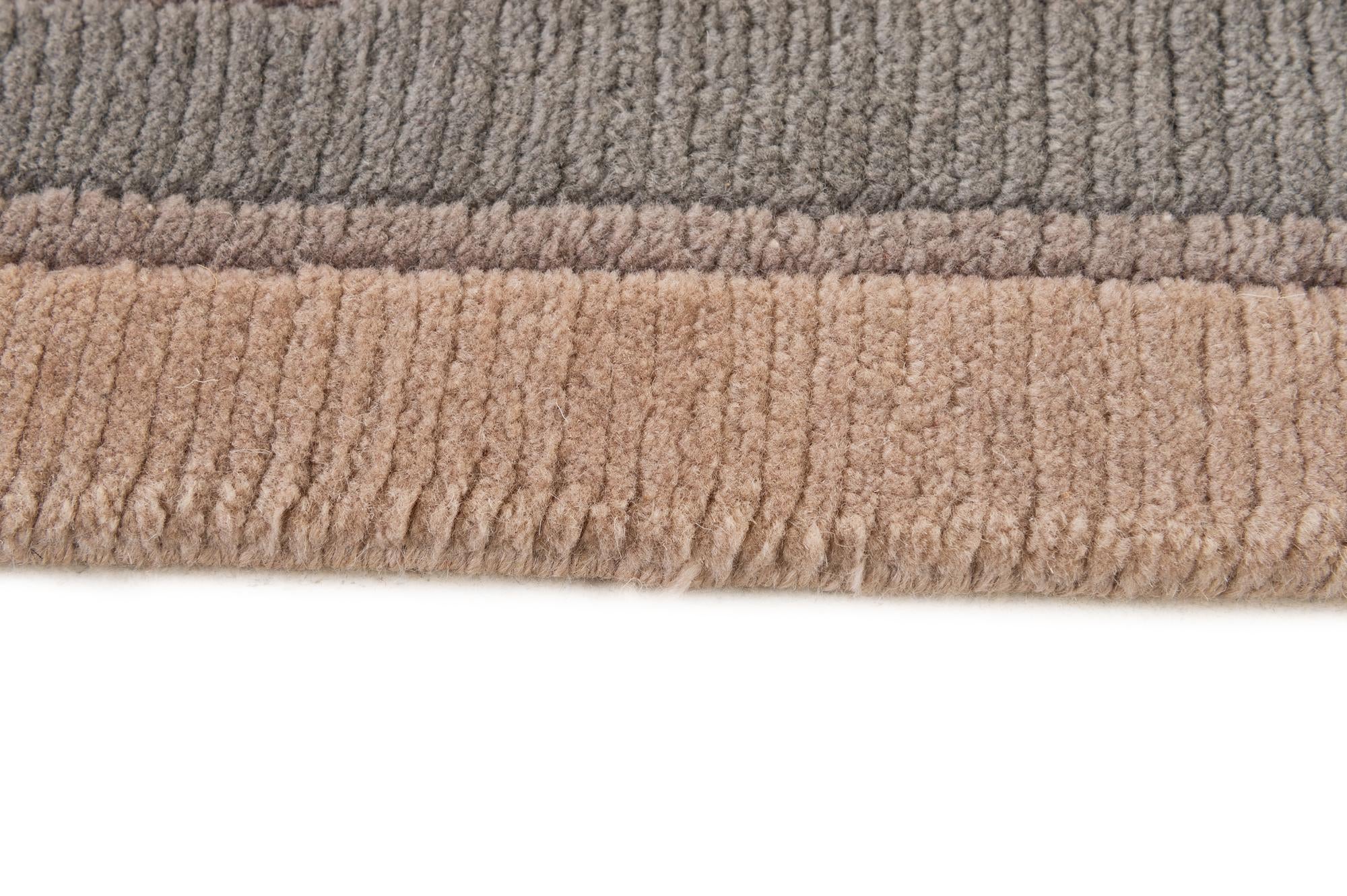 8' 6 x 11' 8 Hand Knotted Tibet Wool Rug