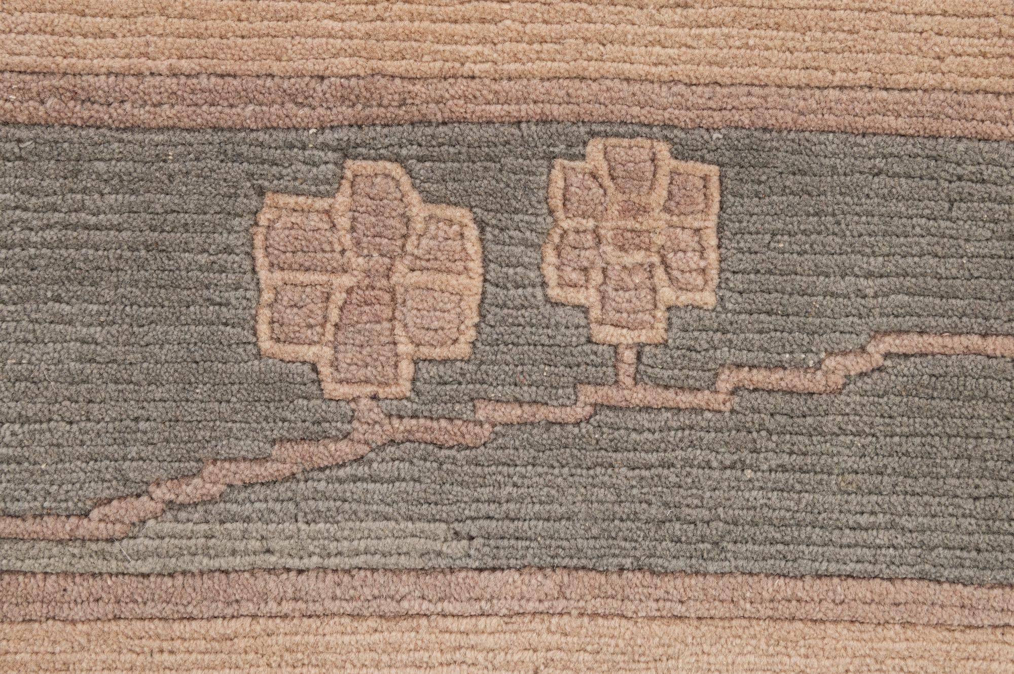 8' 6 x 11' 8 Hand Knotted Tibet Wool Rug