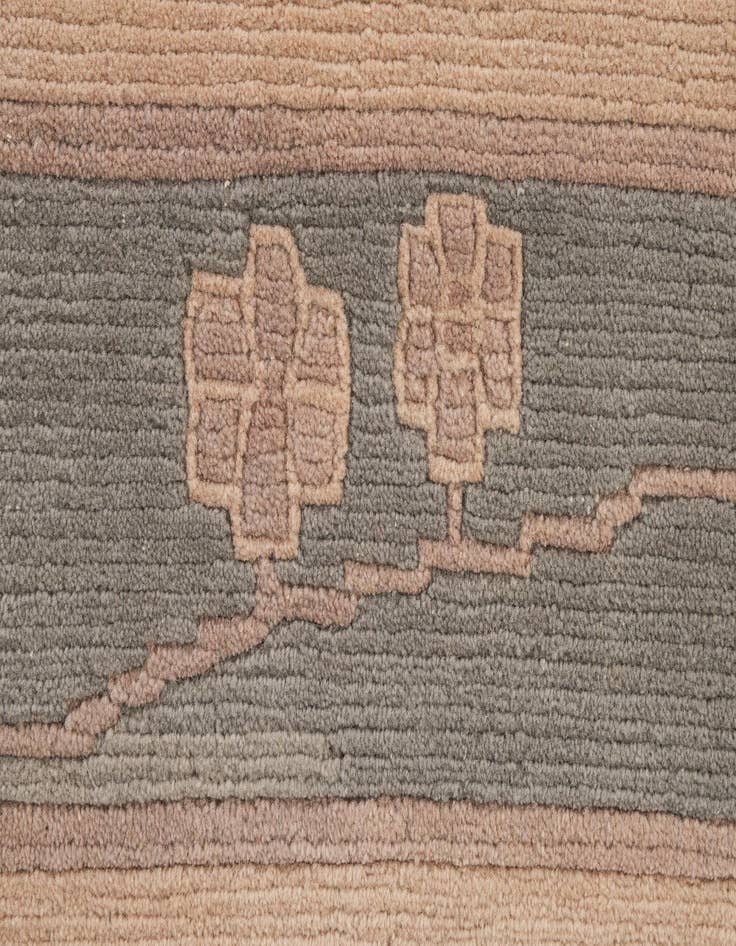 Detail image of 8' 6 x 11' 8  Hand Knotted Tibet Wool Rug