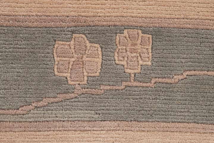 8' 6 x 11' 8 Hand Knotted Tibet Wool Rug