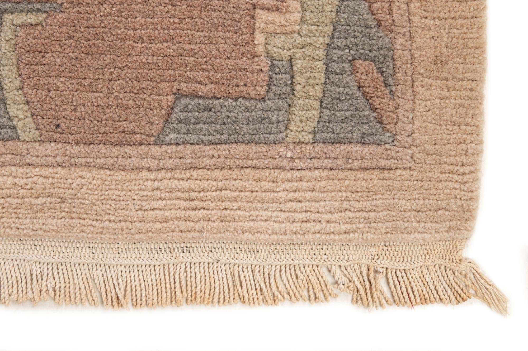 8' 6 x 11' 8 Hand Knotted Tibet Wool Rug