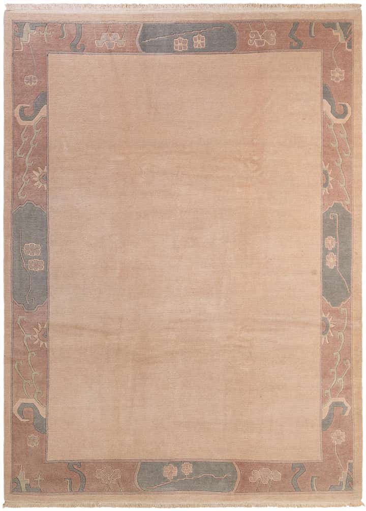 8' 6 x 11' 8 Hand Knotted Tibet Wool Rug