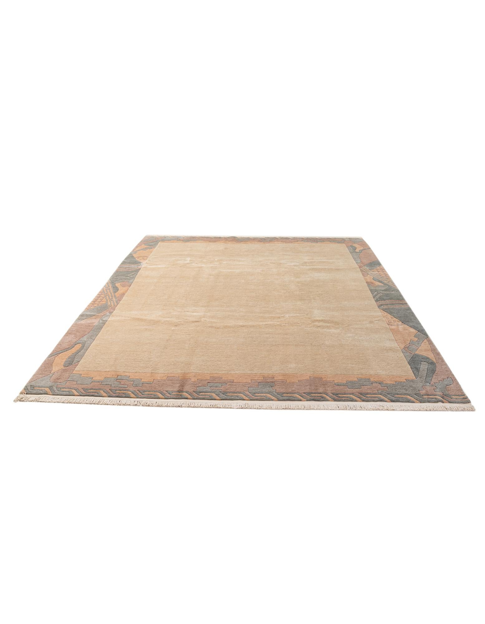 8' 4 x 11' 5 Hand Knotted Tibet Wool Rug