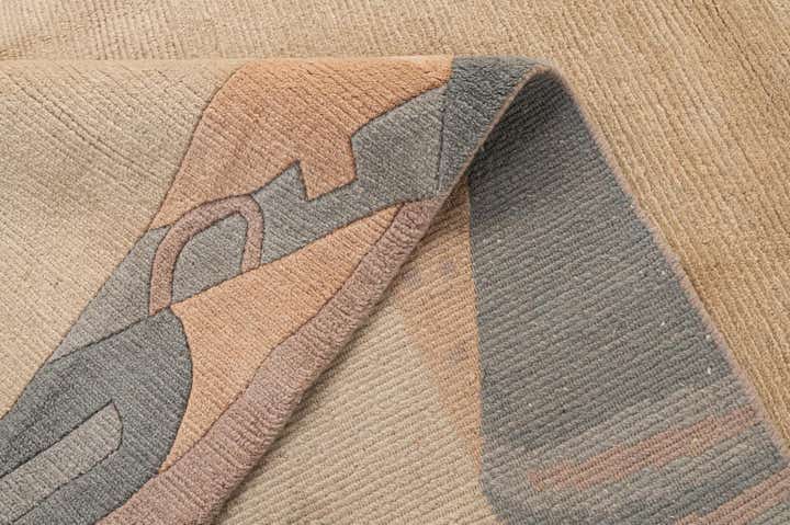 8' 4 x 11' 5 Hand Knotted Tibet Wool Rug