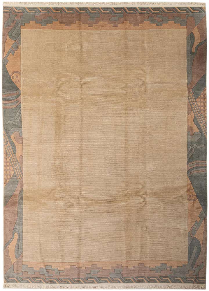 8' 4 x 11' 5 Hand Knotted Tibet Wool Rug