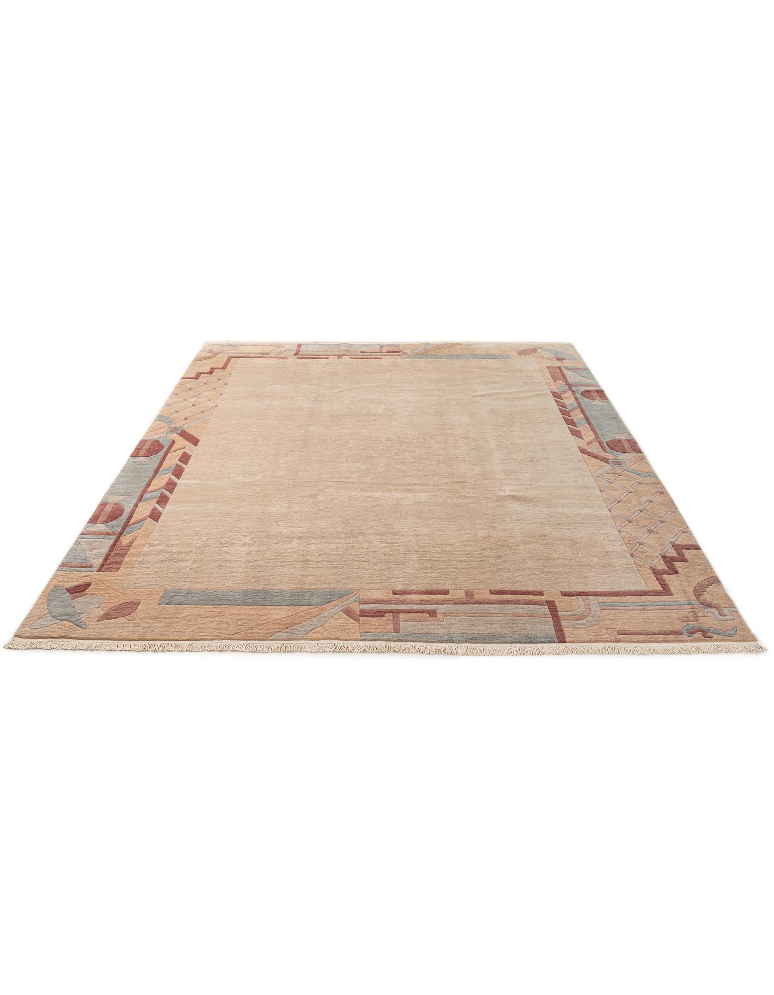 8' 4 x 11' 4 Hand Knotted Tibet Wool Rug