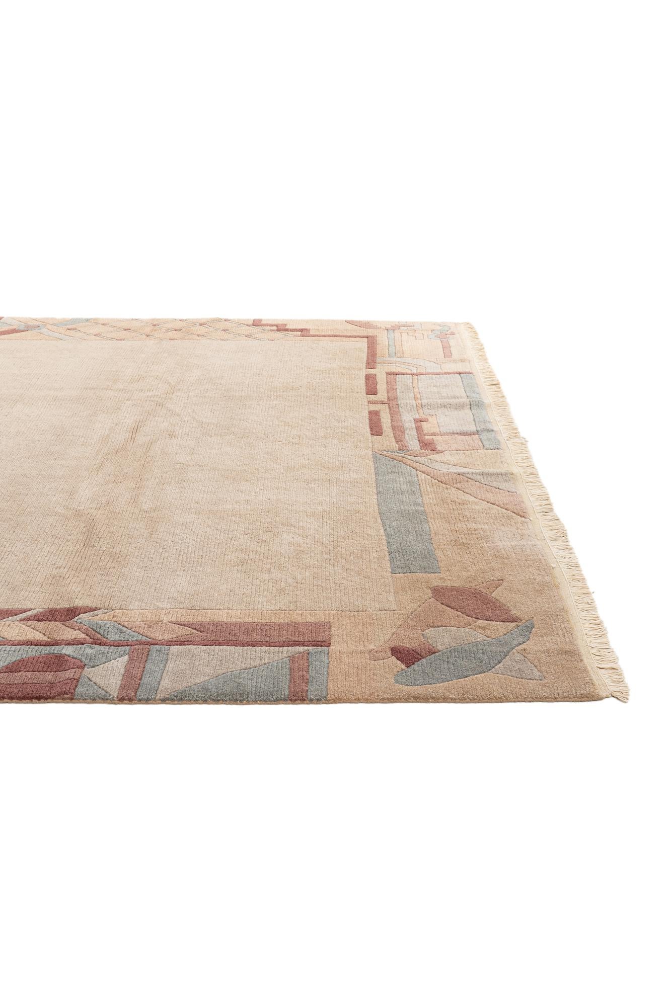 8' 4 x 11' 4 Hand Knotted Tibet Wool Rug