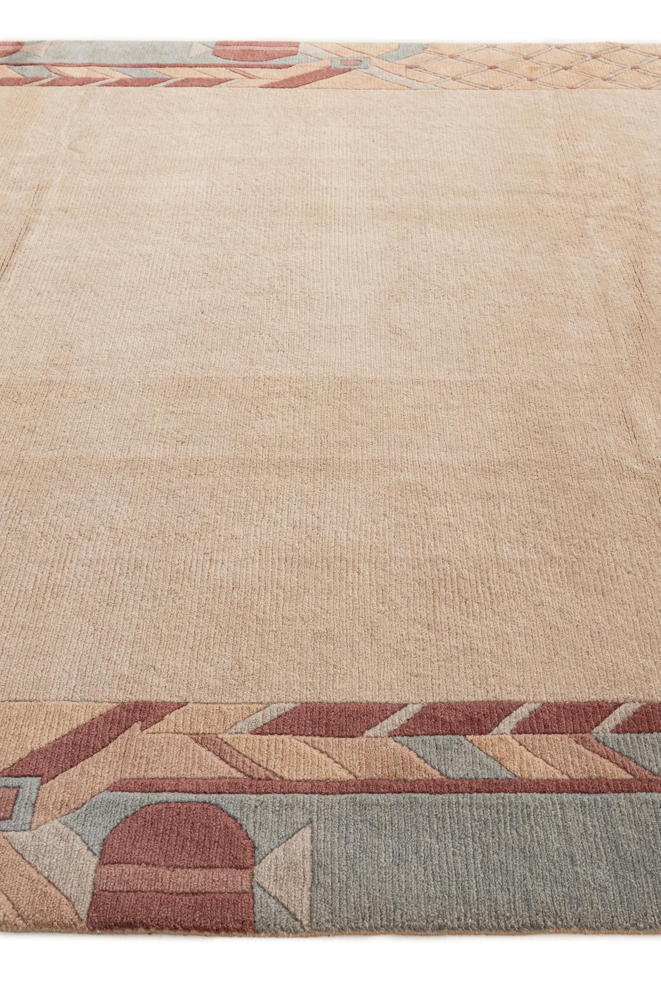 8' 4 x 11' 4 Hand Knotted Tibet Wool Rug
