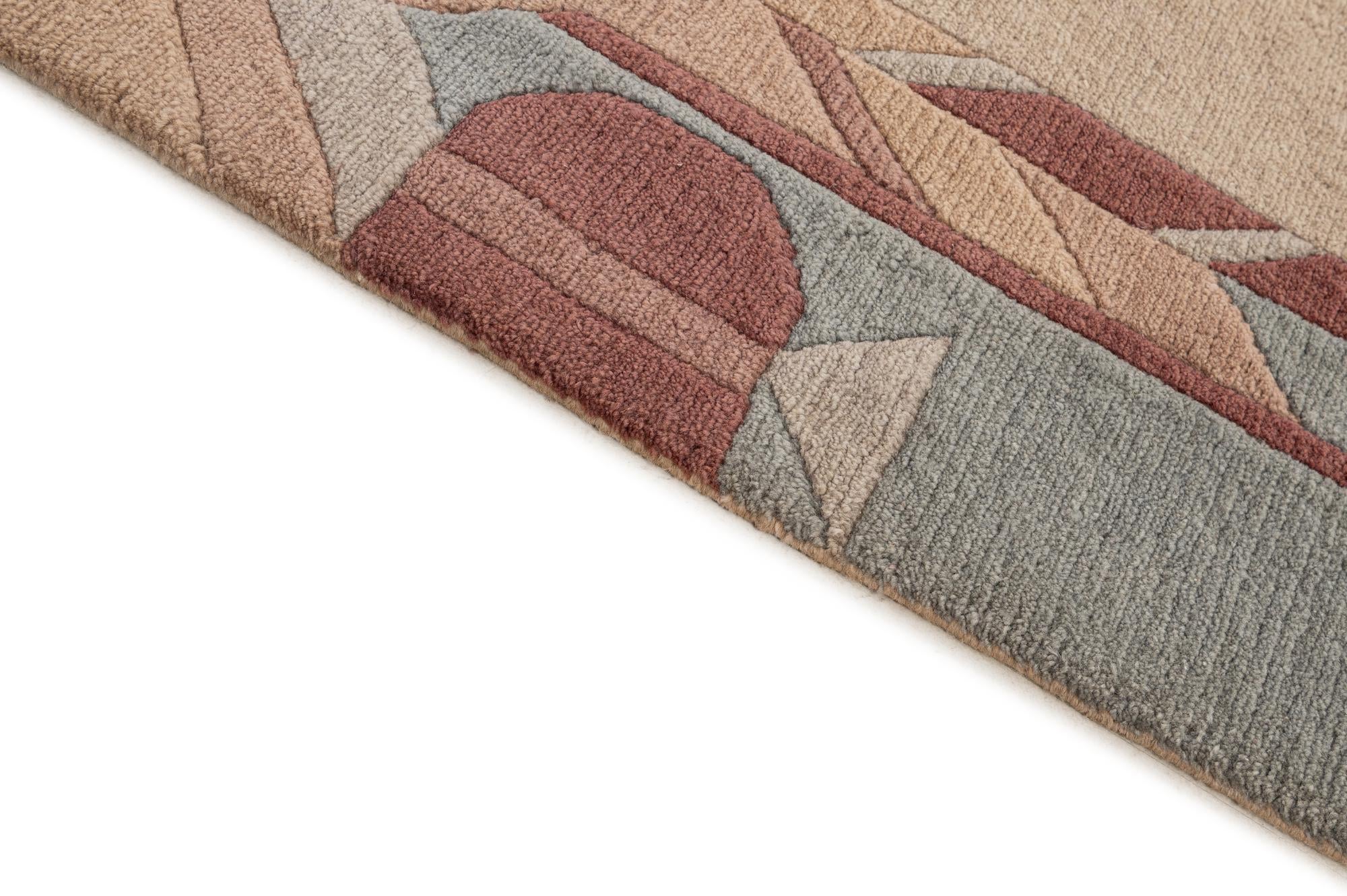 8' 4 x 11' 4 Hand Knotted Tibet Wool Rug