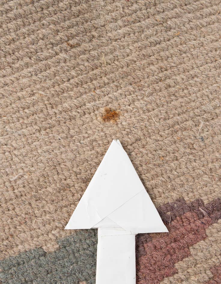 Detail image of 4' x 5' 10  Hand Knotted Tibet Wool Rug