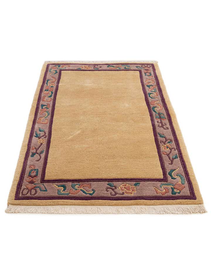 3' 1 x 5' 3 Hand Knotted Tibet Wool Rug