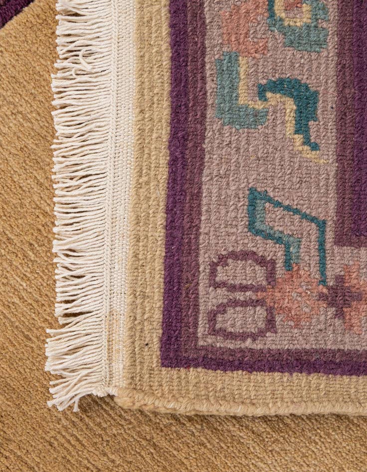 Detail image of 3' 1 x 5' 3  Hand Knotted Tibet Wool Rug