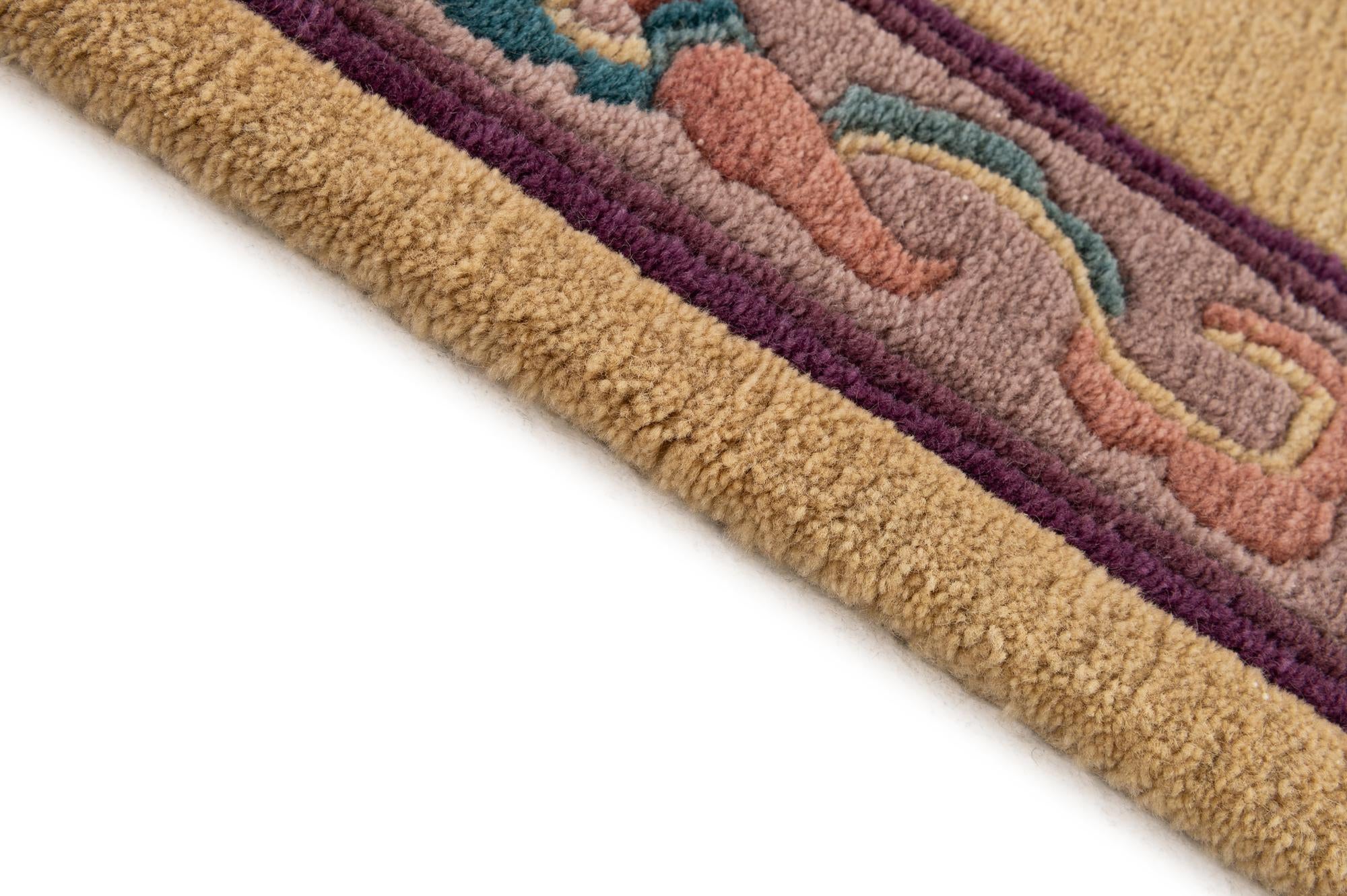 3' 1 x 5' 3 Hand Knotted Tibet Wool Rug