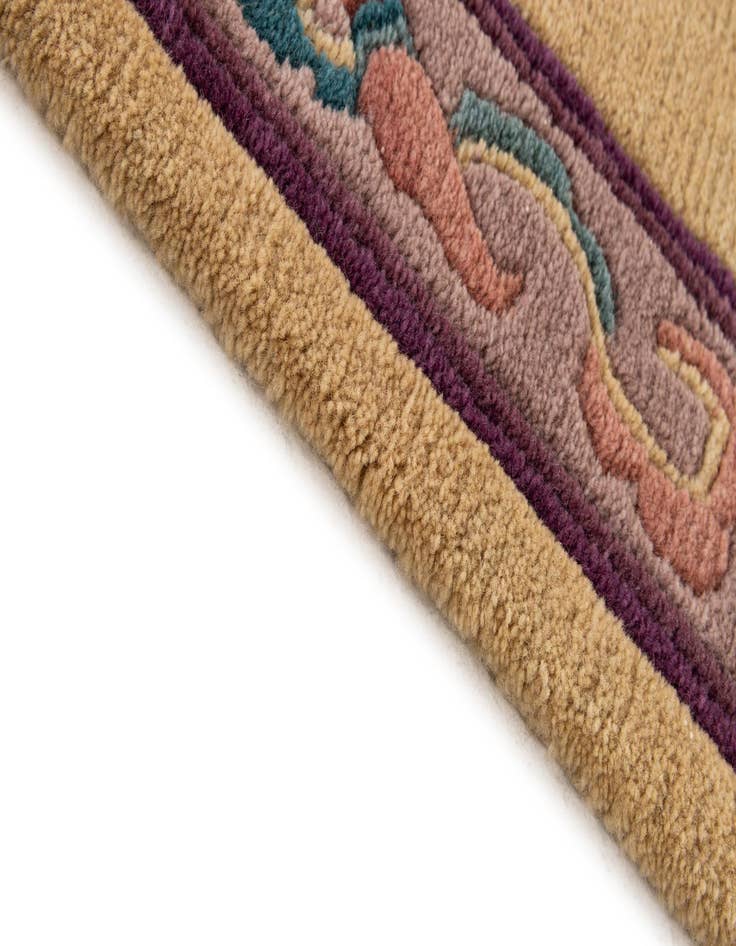 Detail image of 3' 1 x 5' 3  Hand Knotted Tibet Wool Rug