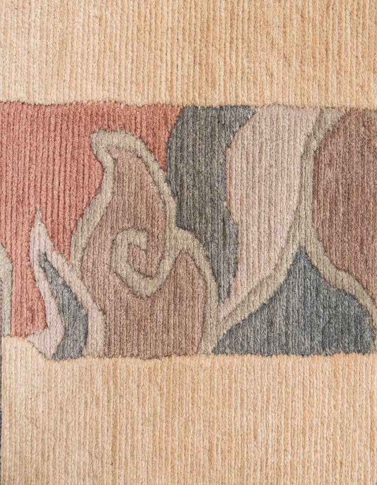 Detail image of 8' 2 x 10' 11  Hand Knotted Tibet Wool Rug