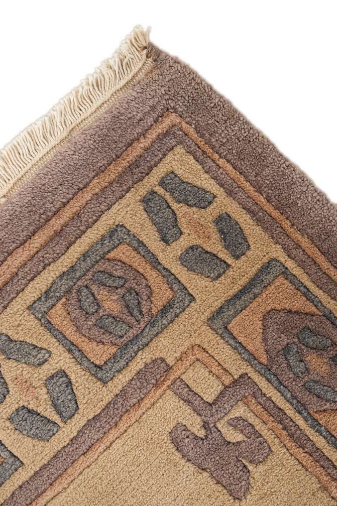 2' 2 x 3' Hand Knotted Tibet Wool Rug