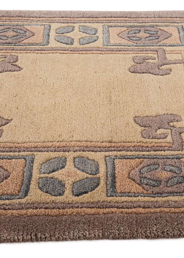 2' 2 x 3' Hand Knotted Tibet Wool Rug