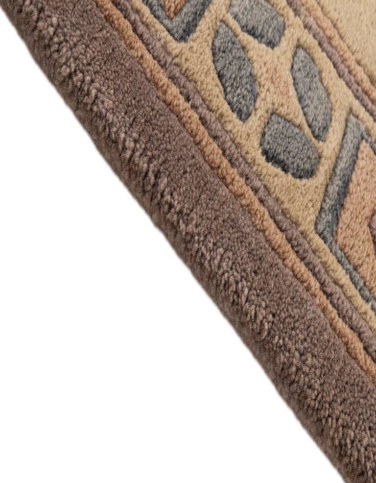 Detail image of 2' 2 x 3' Hand Knotted Tibet Wool Rug